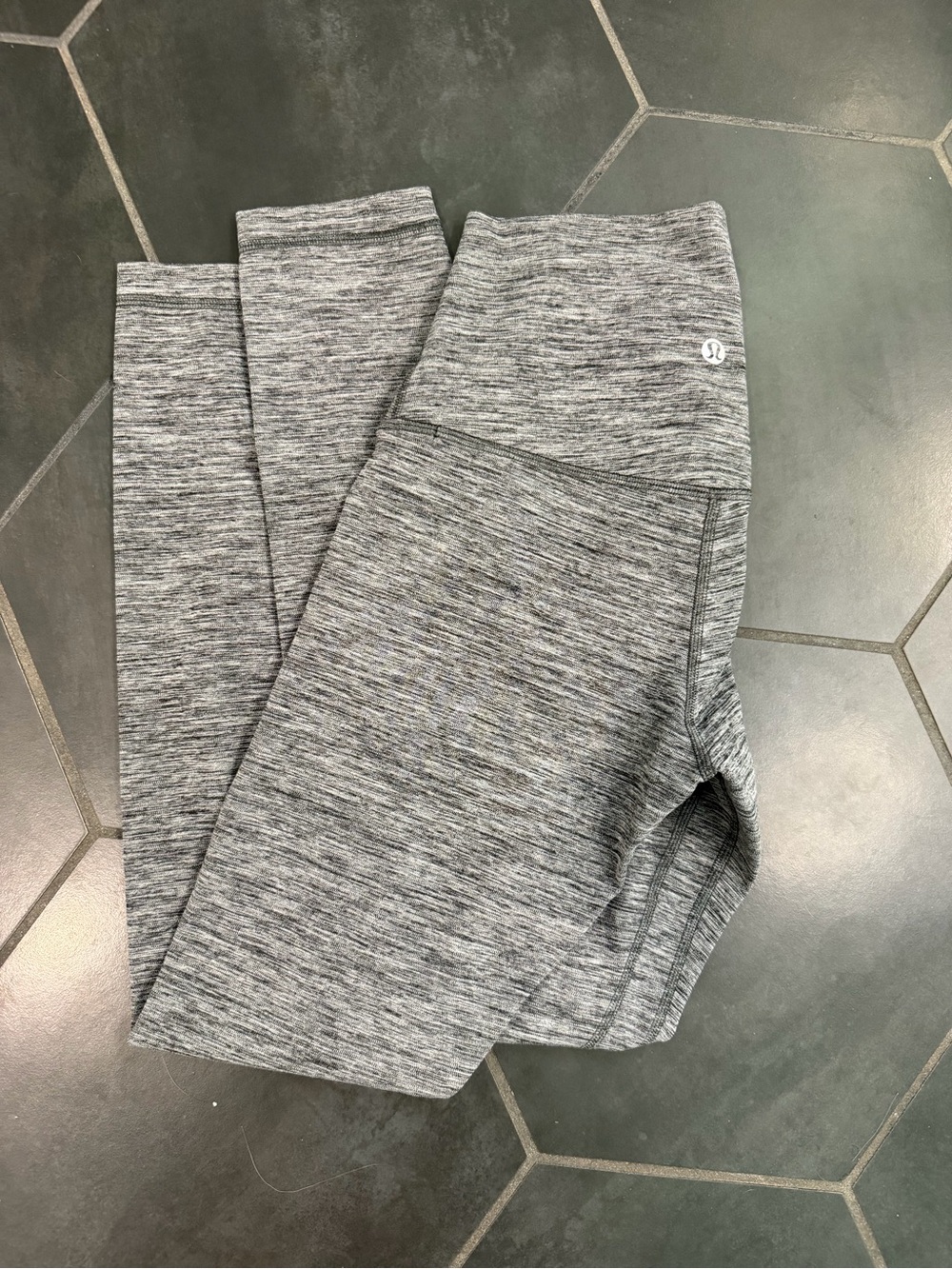lululemon athletica Kids Heather Gray Performance Leggings